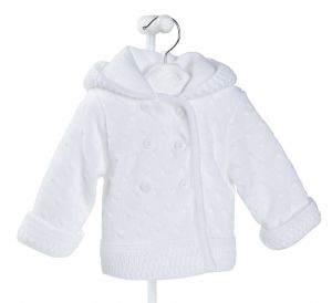 DANDELION Knitted Jacket -  White
